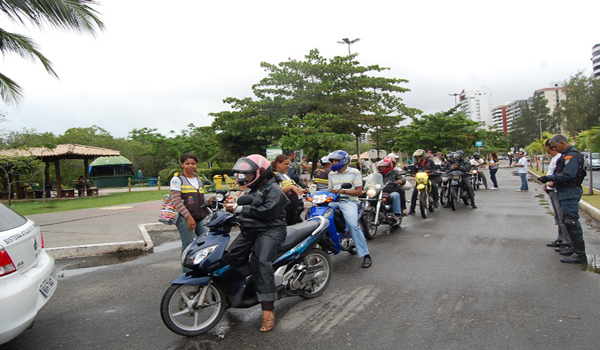 Motociclista é lembrado na capital - SMTT Aracaju